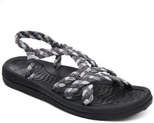 
                        
                          Muat gambar ke penampil Galeri, MEGNYA Women's Comfortable Walking Sandals with Arch Support Waterproof for Walking/Hiking/Travel/Wedding/Water Spot/Beach
                        
                      