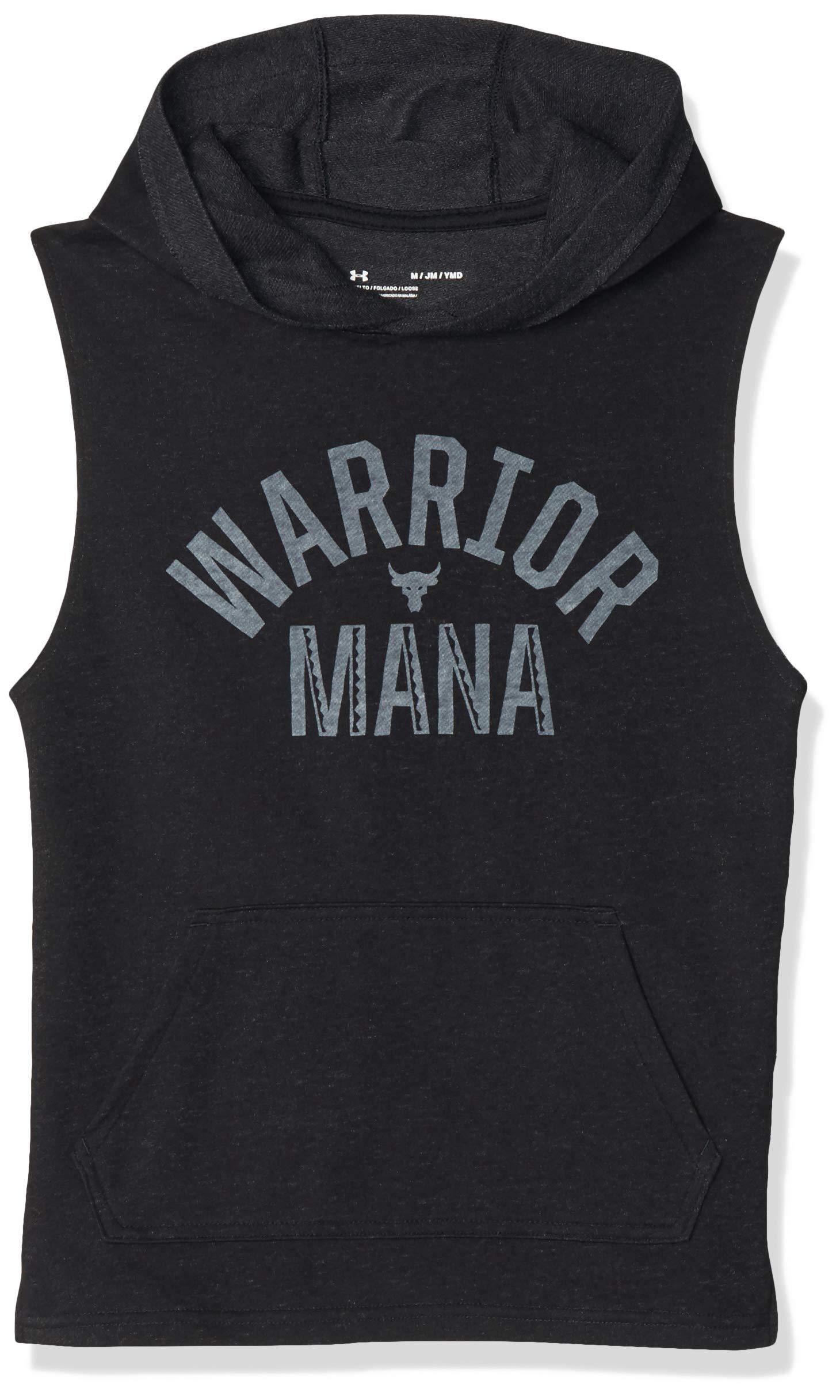 Under Armour Boy's Youth Project Rock Mana Sleeveless Hoodie - JOY2ESpree