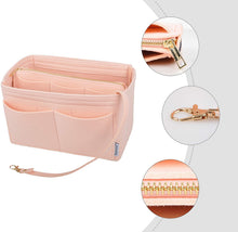 
                        
                          將圖片載入圖庫檢視器 Vercord Felt Organizer Insert for Purse Handbag Tote Bag in Bag Inside Shaper Divider Neo Beige Small
                        
                      