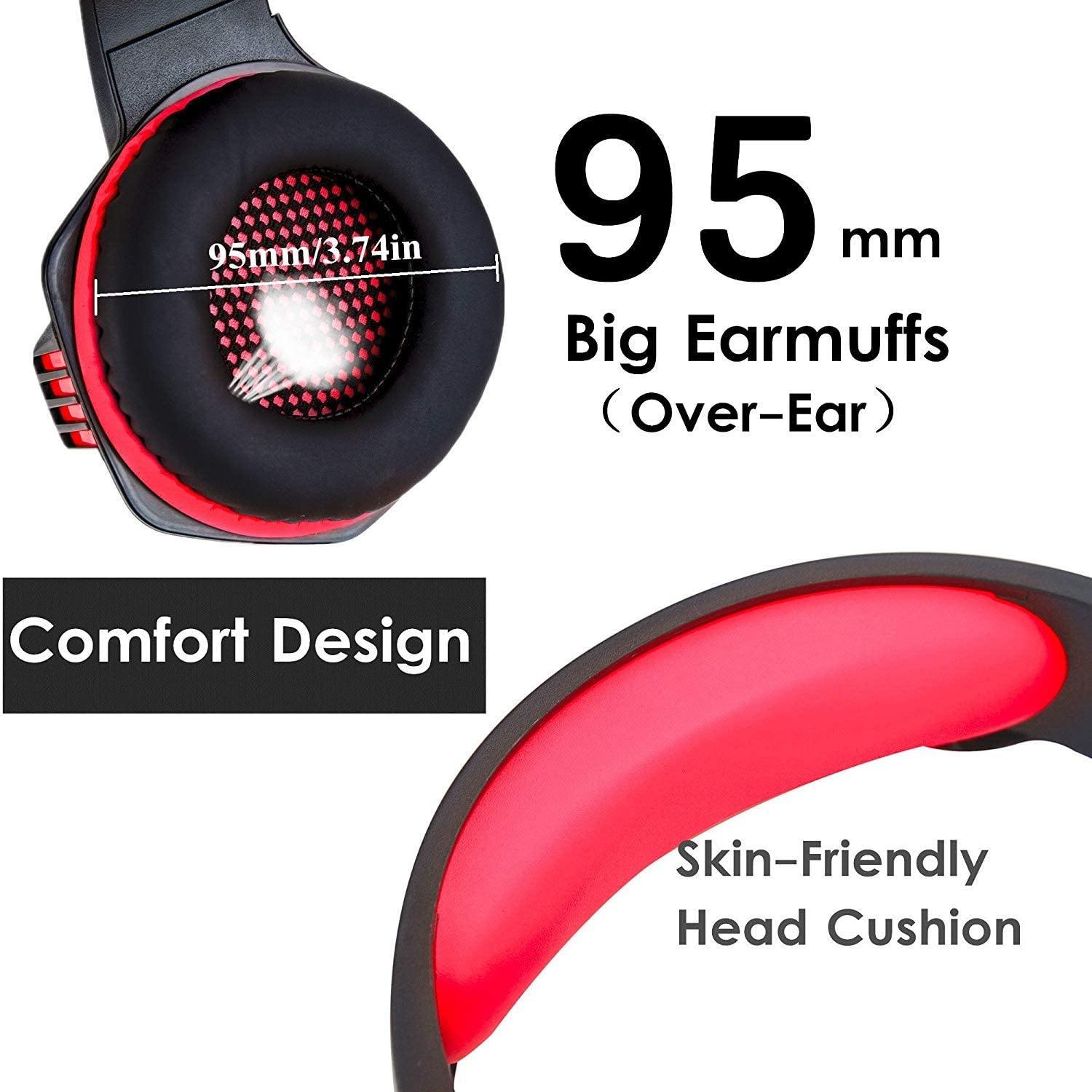 Micolindun Gaming Headset for Xbox One, PS4, PC - JOY2ESpree