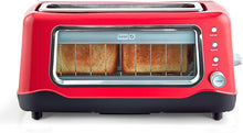 
                        
                          Cargar imagen en el visor de la galería, Dash Clear View Toaster: Extra Wide Slot Toaster with Stainless Steel Accents + See Through Window - JOY2ESpree
                        
                      