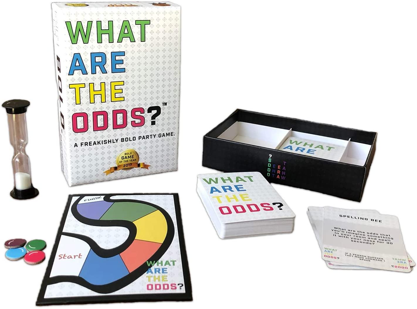 What are The Odds? by Gatwick Games - Best Party Games for Adults, Large Families, Teens, Kids, and Groups (Family Edition) - JOY2ESpree