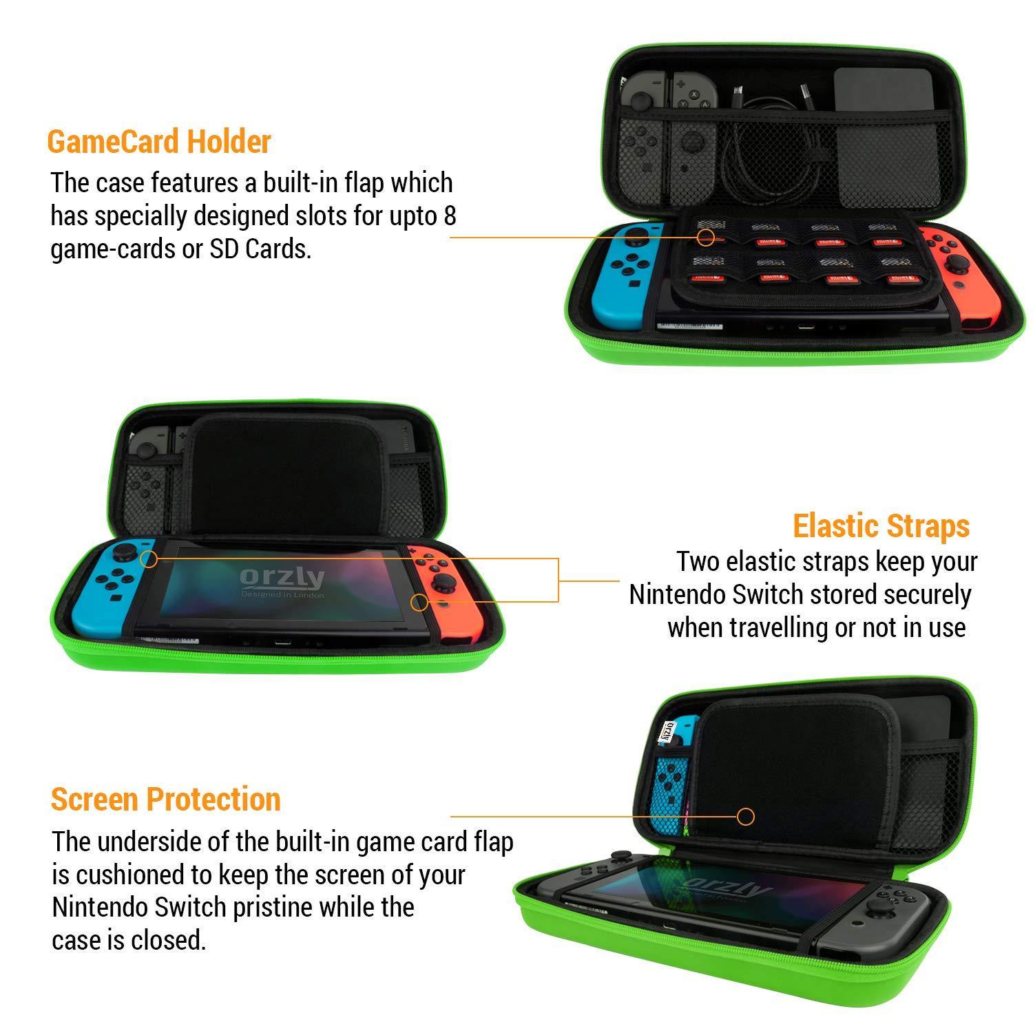 Orzly Carry Case Compatible with Nintendo Switch - JOY2ESpree