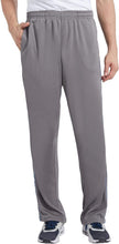 
                        
                          गैलरी व्यूवर में इमेज लोड करें, Duuluup Mens Jogger Sweatpants with Pockets Open Bottom Elastic Waist Workout Pants for Training Track Running - JOY2ESpree
                        
                      