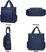 
                        
                          將圖片載入圖庫檢視器 Canvas Tote Bag Waterproof Nylon Multi Pocket Shoulder Bags Laptop Work Bag Teacher Purse and Handbags for Women &amp; Men
                        
                      