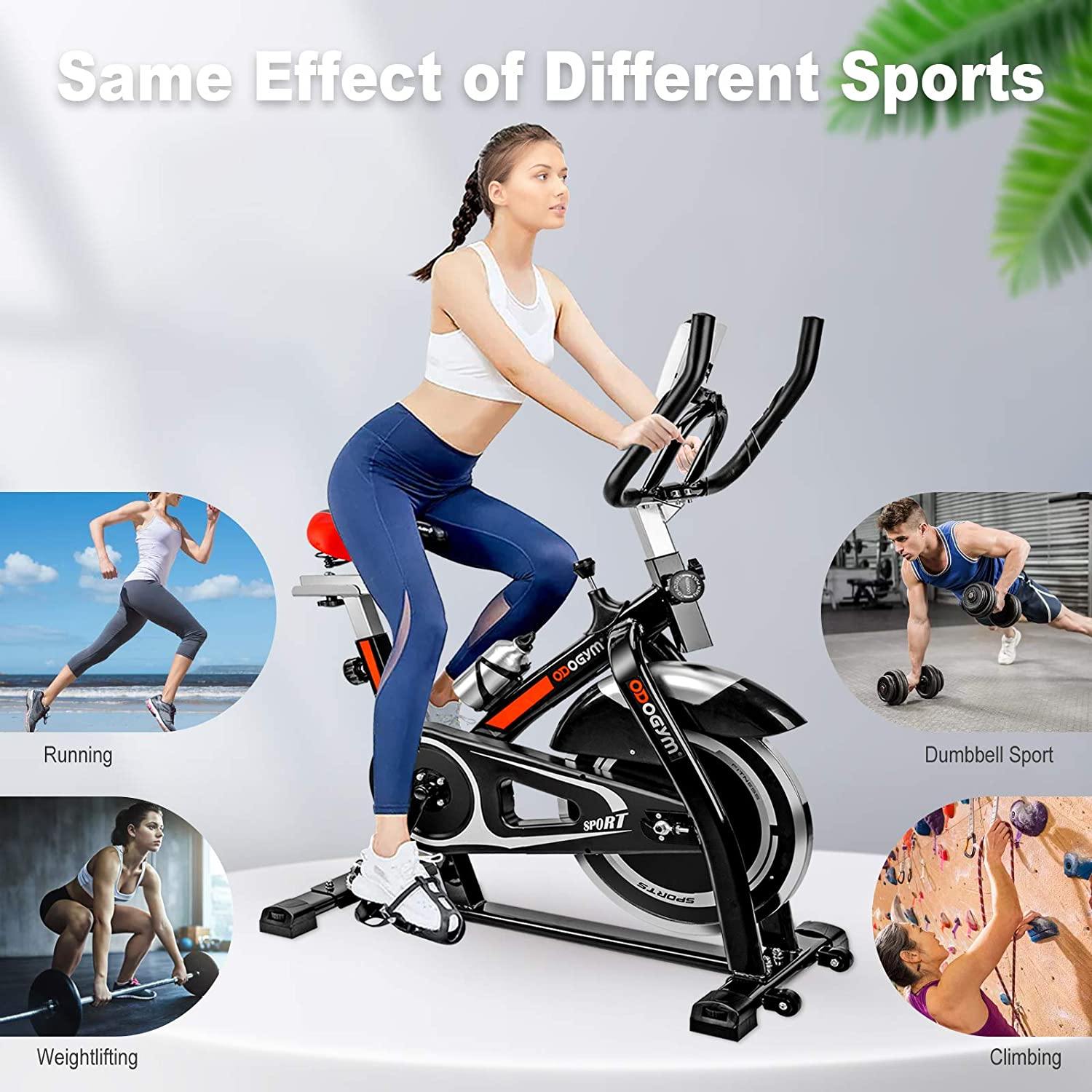 ODOGYM Exercise Bike Indoor Stationary Spinning Bike - JOY2ESpree