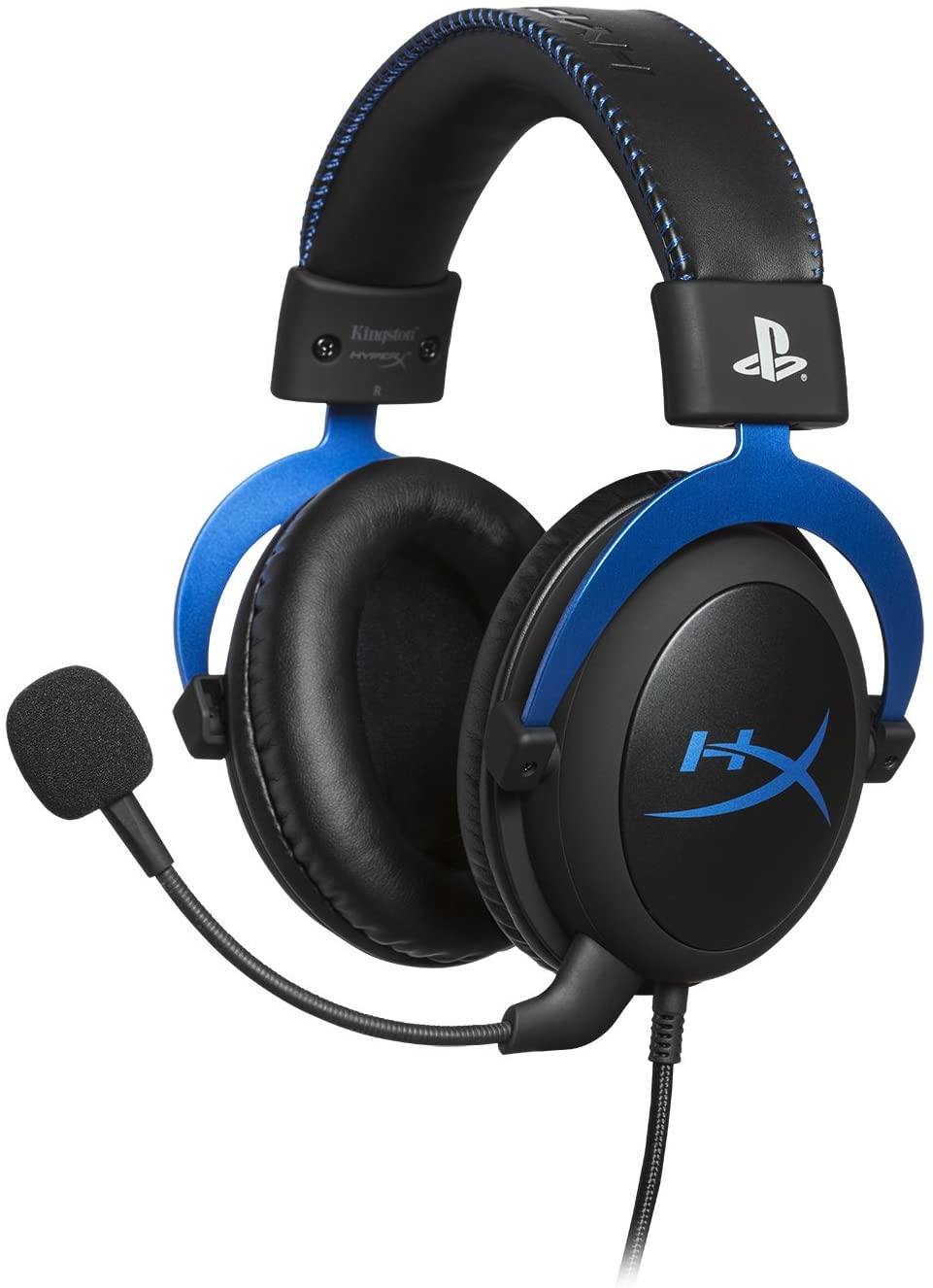 HyperX Cloud - Official PlayStation Licensed Gaming Headset for PS4 and PS5 with In-Line Audio Control - JOY2ESpree