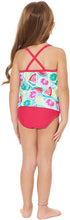
                        
                          Cargar imagen en el visor de la galería, Tommy Bahama Girls' Flounce Ruffle Tankini Two Piece Bikini Set
                        
                      