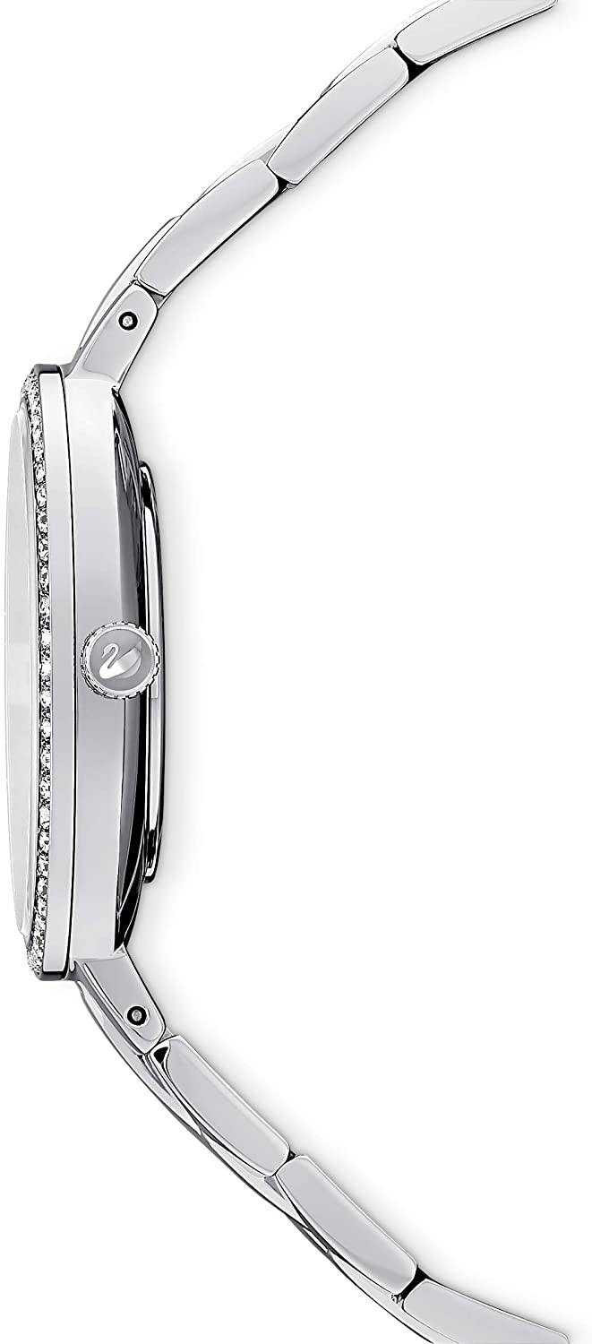 SWAROVSKI Women's Cosmopolitan Watch Collection, Metal Bracelet, Stainless Steel Band - JOY2ESpree