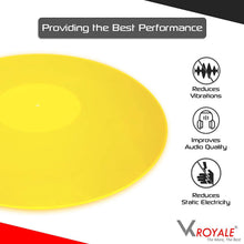 
                        
                          गैलरी व्यूवर में इमेज लोड करें, VK ROYALE - Acrylic Turntable Slipmat Yellow - JOY2ESpree
                        
                      