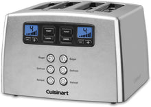 
                        
                          Muat gambar ke penampil Galeri, Cuisinart Touch to Toast Leverless toaster, 4-Slice, Brushed Stainless Steel - JOY2ESpree
                        
                      