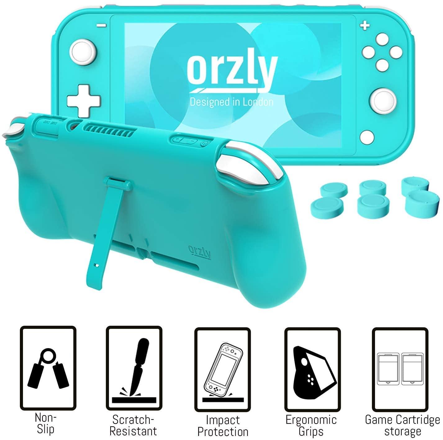 Orzly Accessories Bundle Compatible for use with Nintendo Switch Lite - JOY2ESpree