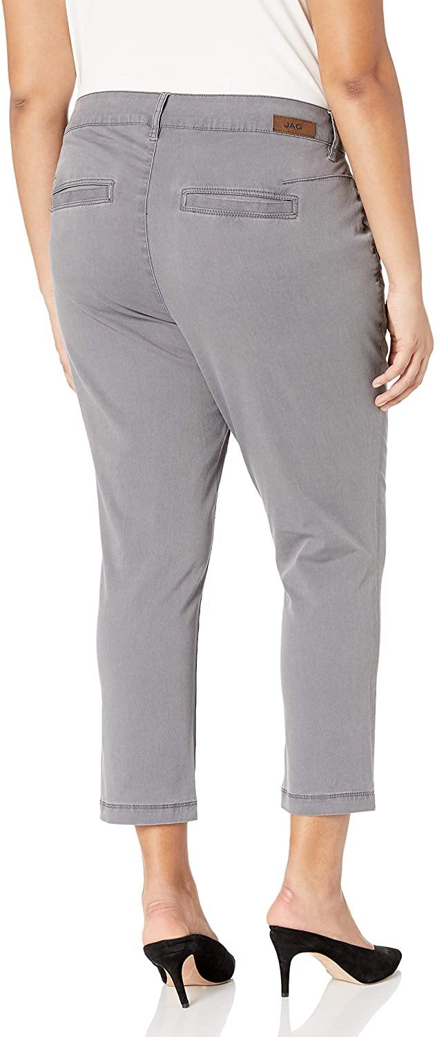 Jag Jeans Women's Plus Size Flora Chino Crop