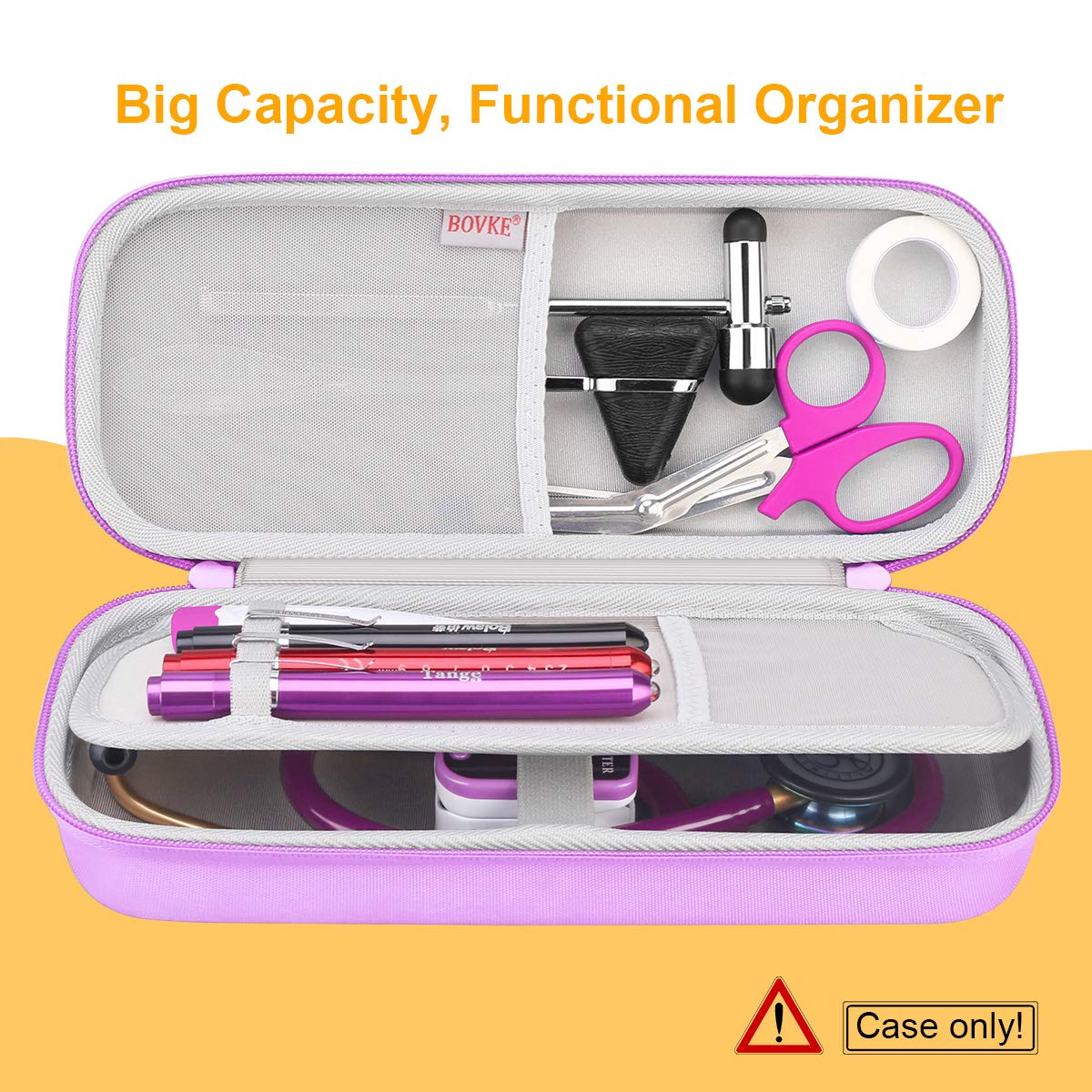 BOVKE Travel Case for 3M Littmann Classic III, Lightweight II S.E, Cardiology IV Diagnostic
