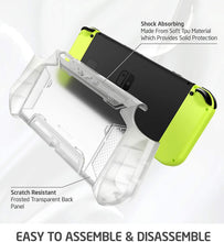 
                        
                          將圖片載入圖庫檢視器 Mumba Dockable Case Compatible for Nintendo Switch, [Blade Series] TPU Grip Protective Cover Case with Ergonomic Design and Comfort Grip (Clear) - JOY2ESpree
                        
                      