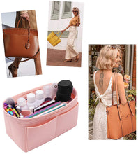 
                        
                          Cargar imagen en el visor de la galería, Felt Purse Organizer Insert Zipper Pocket with Two Removeable Bottle Holder
                        
                      