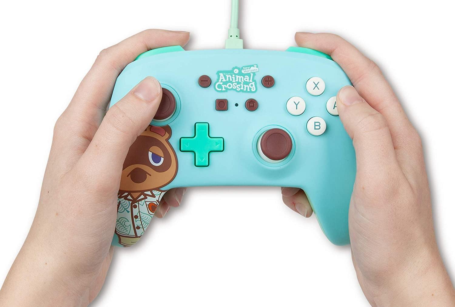 PowerA Enhanced Wired Controller for Nintendo Switch - Mario White, Gamepad, Wired Video Game Controller, Gaming Controller - Nintendo Switch - JOY2ESpree