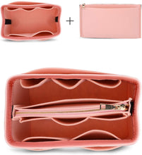 
                        
                          Load image into Gallery viewer, MA STRAP Purse Organizer with Detachable Zipper Pouch Multipurpose Felt Insert Bag Fit Speedy Neverfull Longchamp Tote
                        
                      