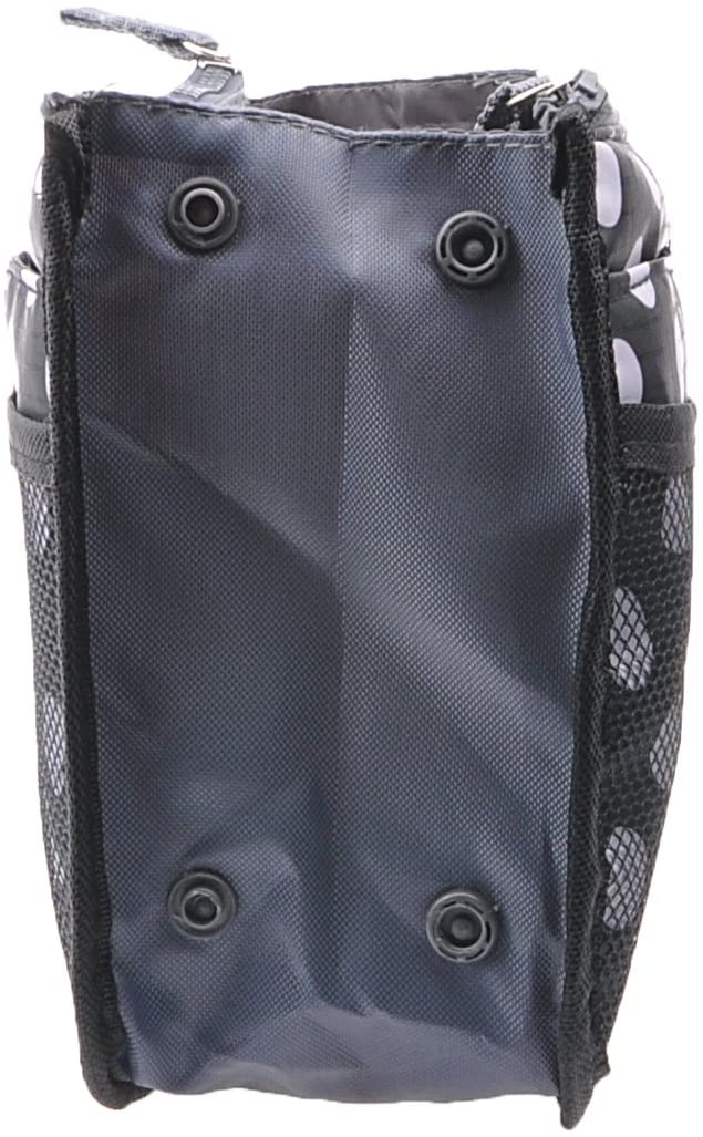 Vercord Purse Organizer Insert for Handbags Bag Organizers Inside Tote Pocketbook Women Nurse Nylon 13 Pockets Black Medium
