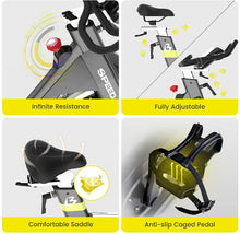 
                        
                          將圖片載入圖庫檢視器 pooboo Exercise Bike Belt Driven Indoor Cycling Bike Commercial Standard Stationary Bike with 44lbs Flywheel for Professional Cardio Workout - JOY2ESpree
                        
                      