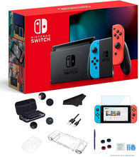 
                        
                          Cargar imagen en el visor de la galería, Newest Nintendo Switch Console with Neon Blue and Neon Red Joy-Con + Mario Kart 8 Deluxe - JOY2ESpree
                        
                      