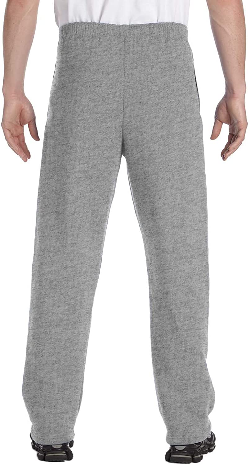 Russell Athletic Men's Dri-Power Open Bottom Sweatpants with Pockets
