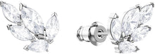 
                        
                          Load image into Gallery viewer, Swarovski Women's Louison Jewelry Collection, Rhodium Finish, Blue Crystals, Clear Crystals - JOY2ESpree
                        
                      