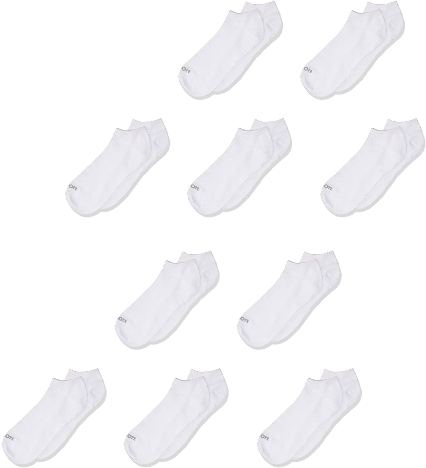 Wilson boys Athletic No Show Socks, 10 Pairs - JOY2ESpree