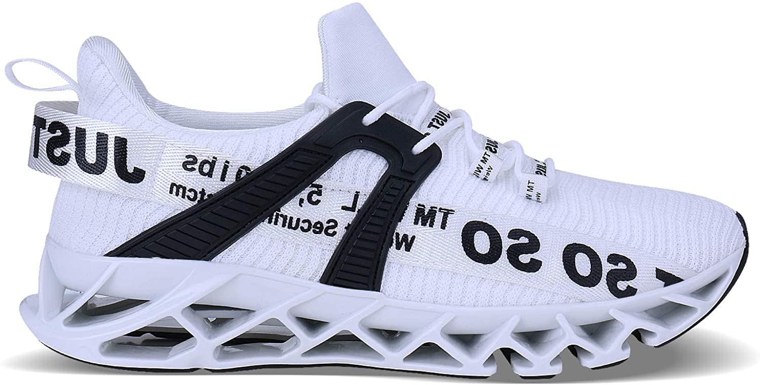 UMYOGO Mens Athletic Walking Blade Running Tennis Shoes Fashion Sneakers