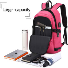
                        
                          Load image into Gallery viewer, Laptop Backpack,Business Travel Anti Theft Backpack for Men Women with USB Charging Port
                        
                      