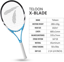 
                        
                          Cargar imagen en el visor de la galería, Teloon Recreational Adult Tennis Rackets-27 inch Tennis Racquet for Men and Women College Students Beginner Tennis Racket. - JOY2ESpree
                        
                      