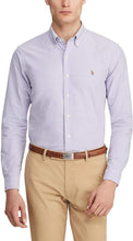 
                        
                          Load image into Gallery viewer, Ralph Lauren Mens Logo Button-Down Dress Shirt
                        
                      
