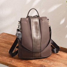 
                        
                          Load image into Gallery viewer, Women Backpack Purse Waterproof Nylon Anti-theft Rucksack Lightweight Shoulder Bag
                        
                      