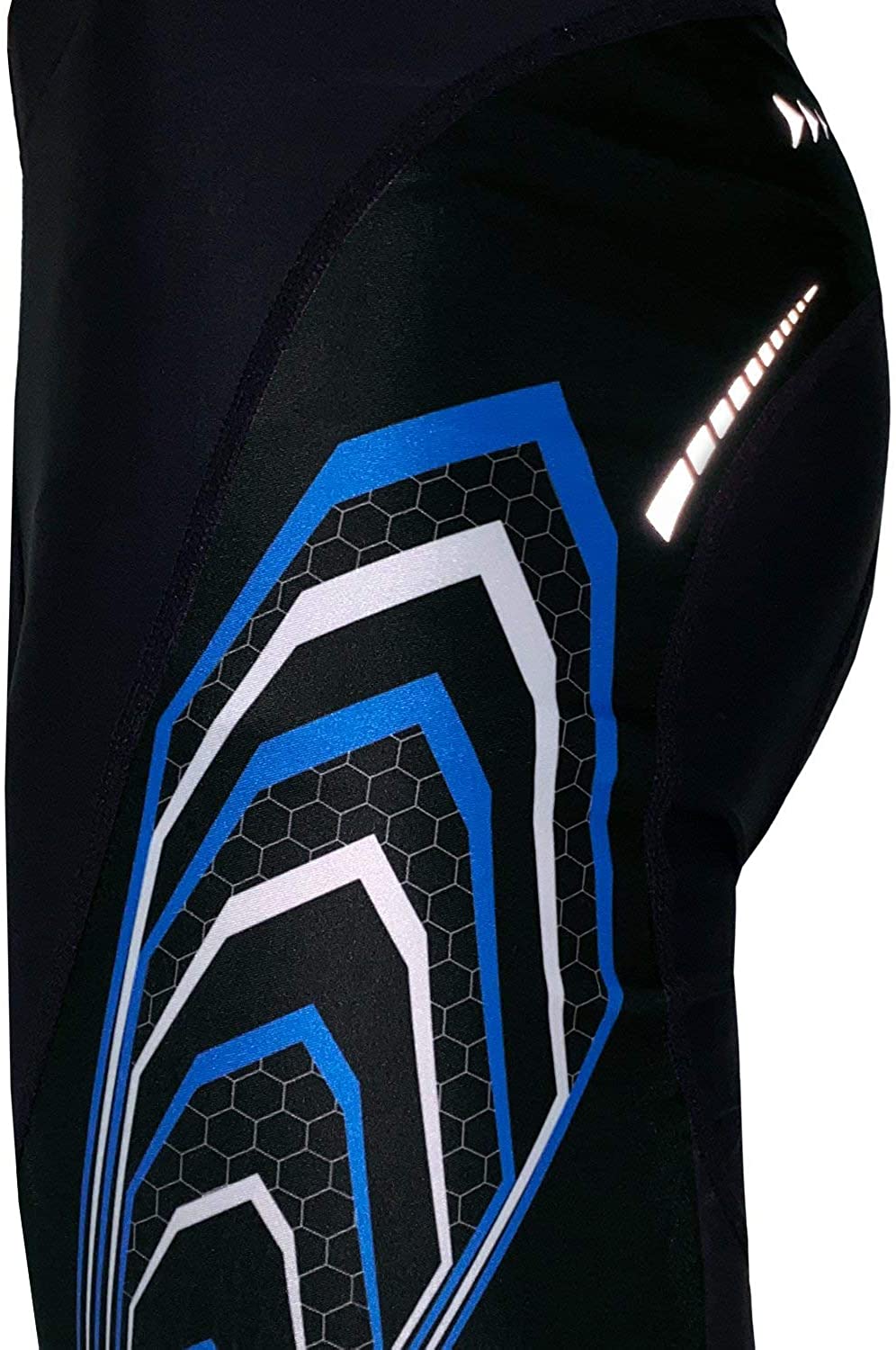 BALEAF Men's Bike Shorts Padded Cycling Bicycle Road Bike Tights Biker Pockets UPF 50+