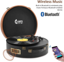 
                        
                          画像をギャラリービューアに読み込む, Bluetooth Record Player 3 Speed Craftmanship Turntable with Built-in Premium Speakers Support USB Playback/Recording (Black)… - JOY2ESpree
                        
                      