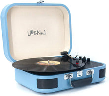 
                        
                          गैलरी व्यूवर में इमेज लोड करें, LP&amp;No.1 Bluetooth Record Player with USB Play and Recording - JOY2ESpree
                        
                      