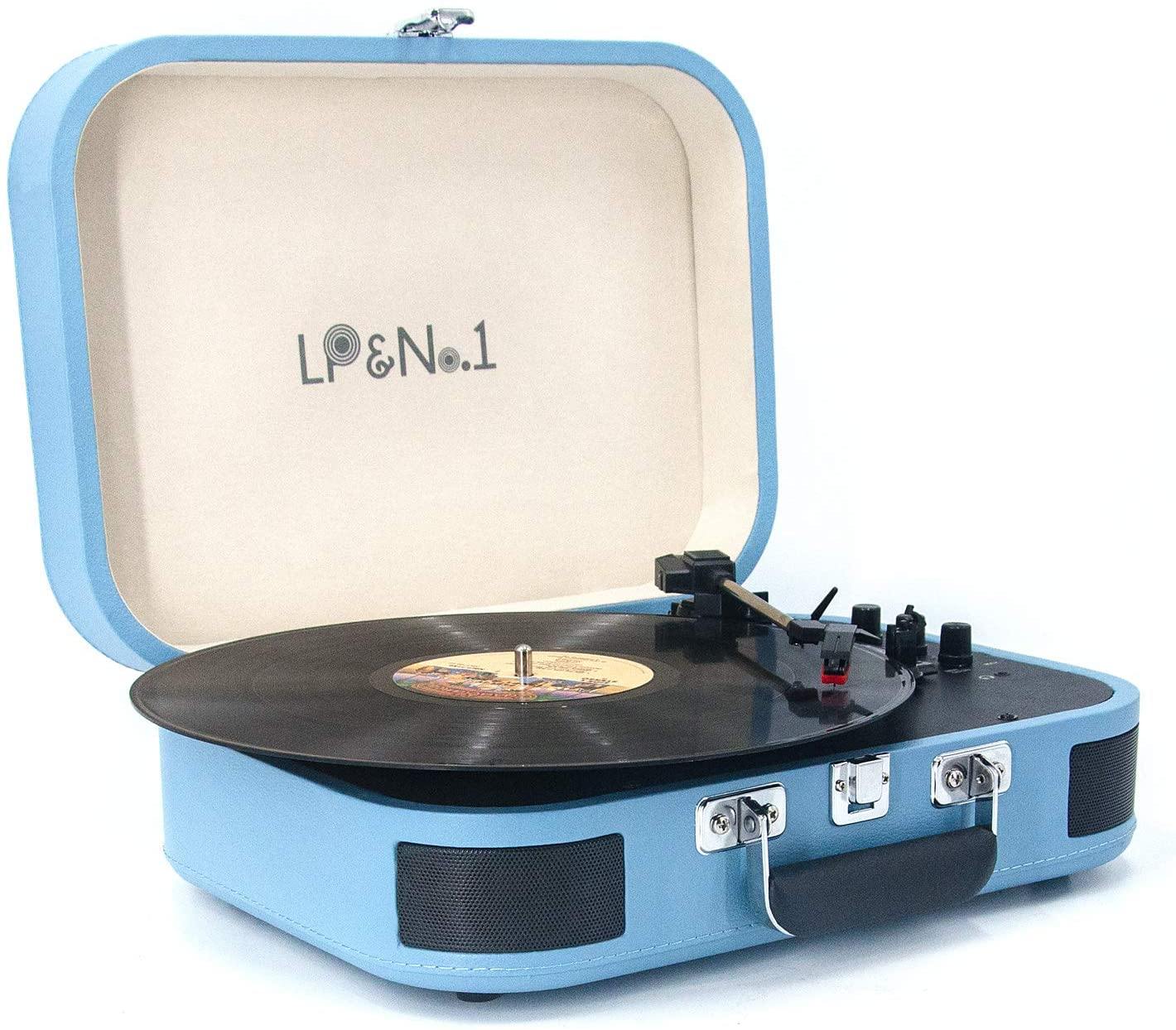LP&No.1 Bluetooth Turntable HiFi System with Bookshelf Speakers - JOY2ESpree