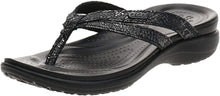 
                        
                          Load image into Gallery viewer, Crocs Women's Capri Strappy Flip Flop | Casual Comfortable Sandals
                        
                      