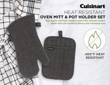 
                        
                          Muat gambar ke penampil Galeri, Cuisinart Chambray Neoprene Mini Oven Mitts, 2 Pack – Heat Resistant to 400 F . - JOY2ESpree
                        
                      