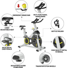 
                        
                          Muat gambar ke penampil Galeri, MBH Fitness Magnetic Exercise Bike Stationary, Indoor Cycling Bike for Home Gym Use - JOY2ESpree
                        
                      