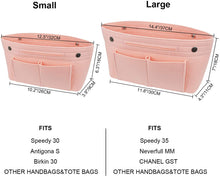 
                        
                          Muat gambar ke penampil Galeri, YIICOOLY Felt Tote Handbag Purse Organizer Insert Divider Shaper Bag in Bag
                        
                      