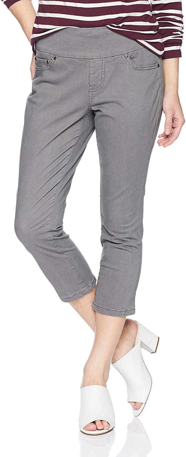 Jag Jeans Women's Petite Peri Straight Pull on Crop