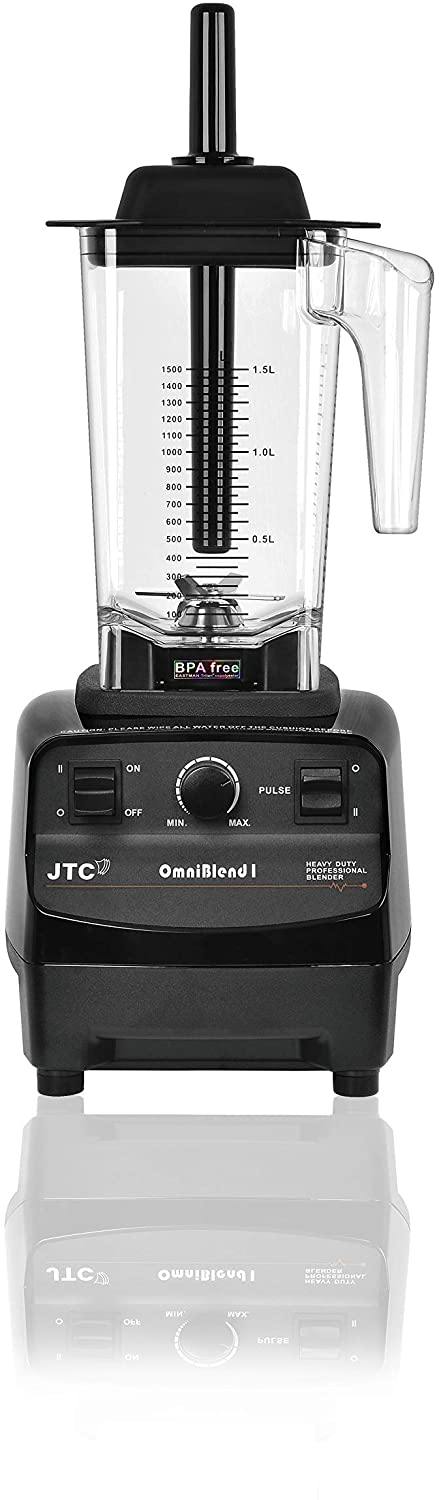 OmniBlend I Commercial Blender for Smoothies, Heavy Duty Variable Speed & Pulse - JOY2ESpree