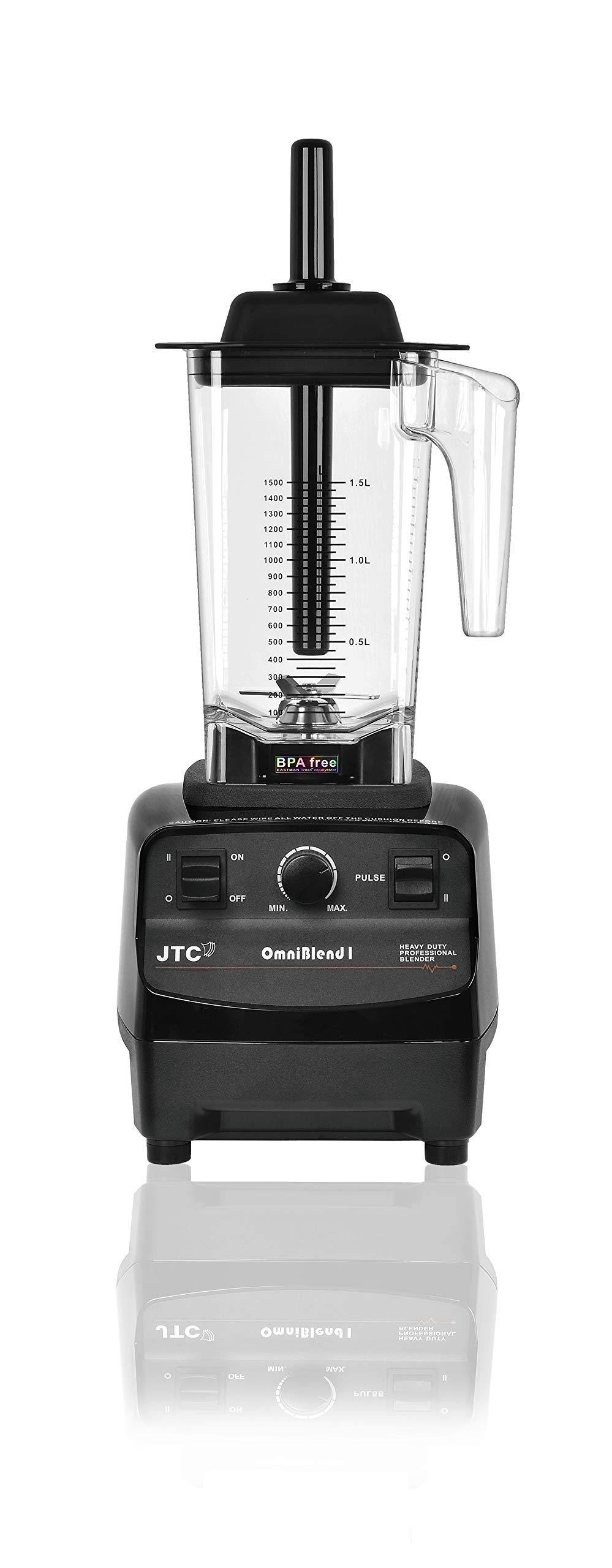 OmniBlend I Commercial Blender for Smoothies, Heavy Duty Variable Speed & Pulse - JOY2ESpree