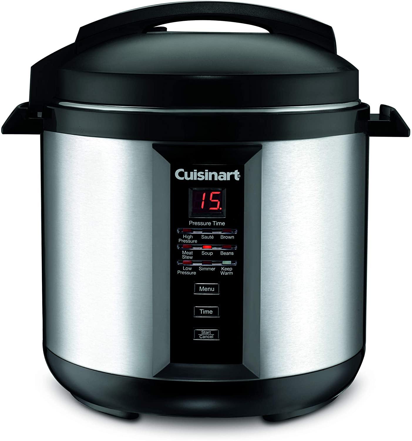 Cuisinart CPC-600N1 6-Quart Electric Pressure Cooker, Silver - JOY2ESpree
