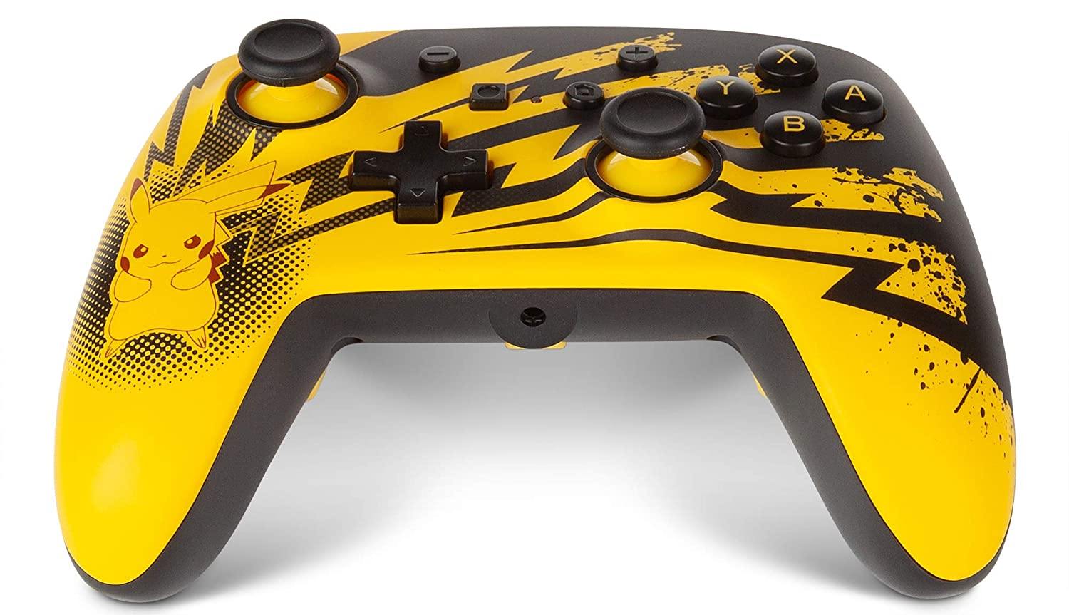 PowerA Enhanced Wired Controller for Nintendo Switch - Mario White, Gamepad, Wired Video Game Controller, Gaming Controller - Nintendo Switch - JOY2ESpree