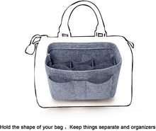 
                        
                          गैलरी व्यूवर में इमेज लोड करें, Purse Bag Organizer Insert with Lots of Different Size Spaces Divider Shaper for Speedy Shoulder Hobo Bag Keep Stuff Organized
                        
                      