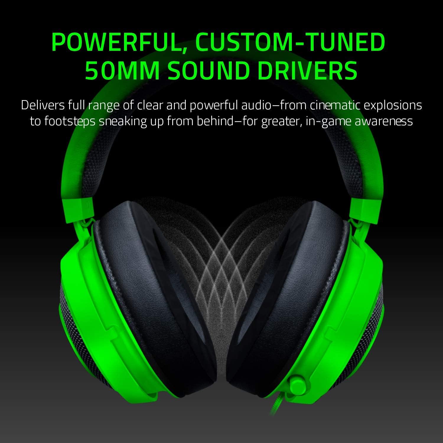 Razer Kraken Tournament Edition THX 7.1 Surround Sound Gaming Headset - JOY2ESpree