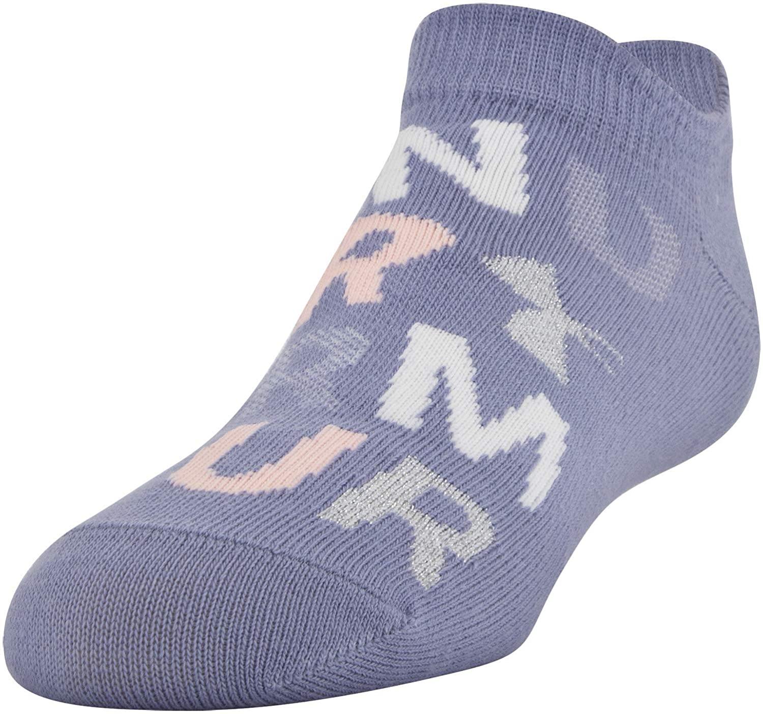 Under Armour Youth Essential 2.0 No Show Socks, 6-Pairs