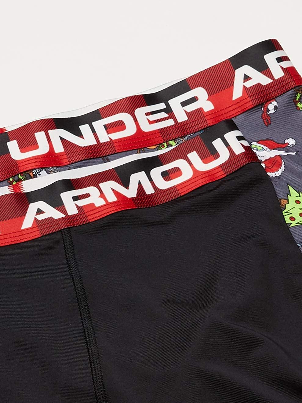 Under Armour Boys' Performance Boxer Briefs